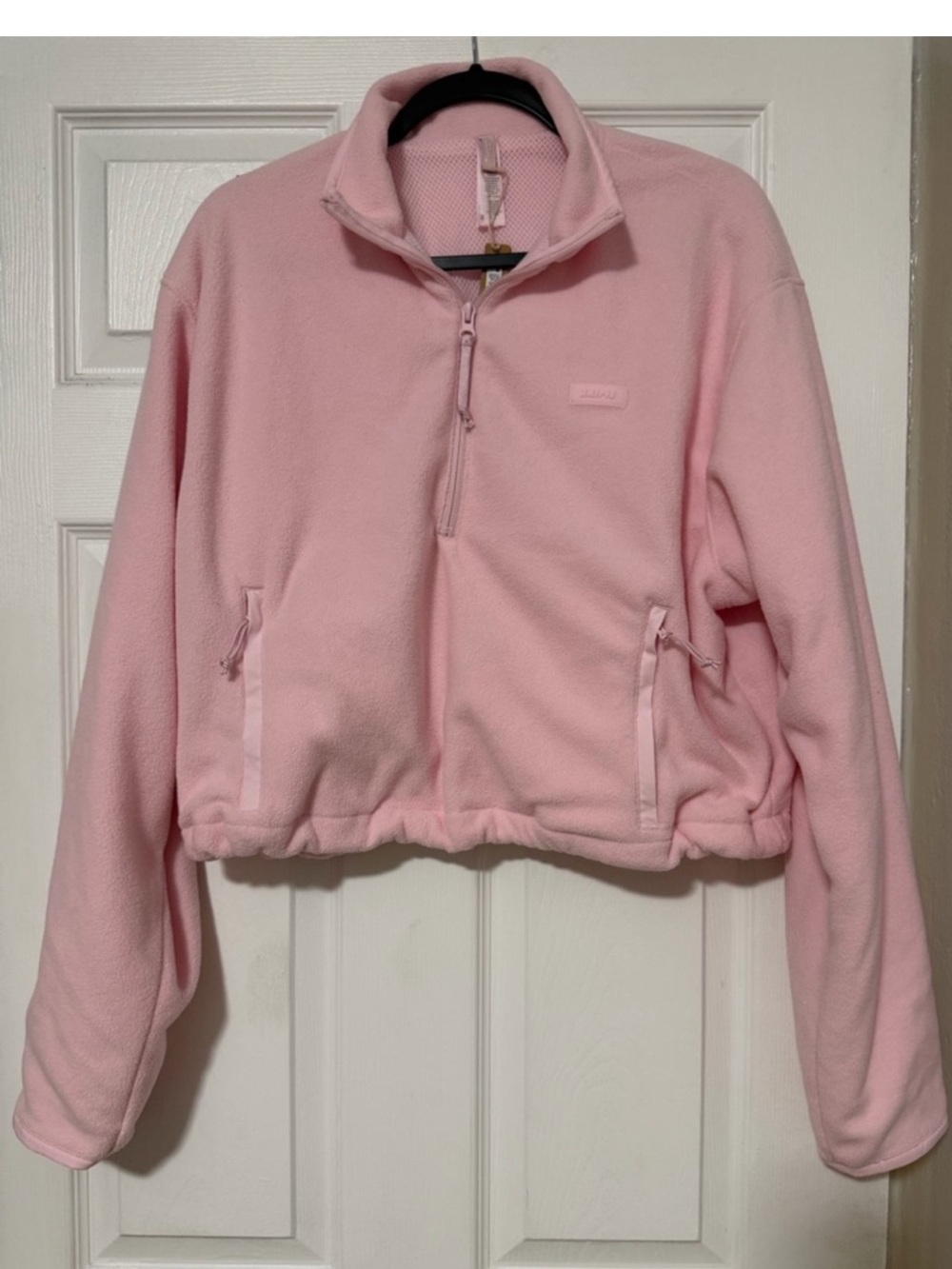 SKIMS Fleece Lounge Half Zip - NWOT